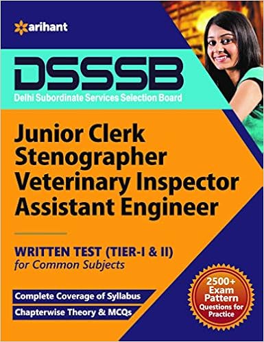 DSSSB Junior Clerk Stenographer Veterinary Inspector Assistant Engineer