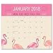 Orange Circle Studio 2018 Magnetic Monthly Calendar Pad, Potpourri