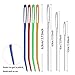 Chinco Knitting Needles Set Includes 8 Pieces Colorful Bent Tip Tapestry Needles 9 Pieces Large-Eye Blunt Needles Yarn Sewing Needles and 20 Pieces Plastic Needle Clips Knitting Crochet Markers