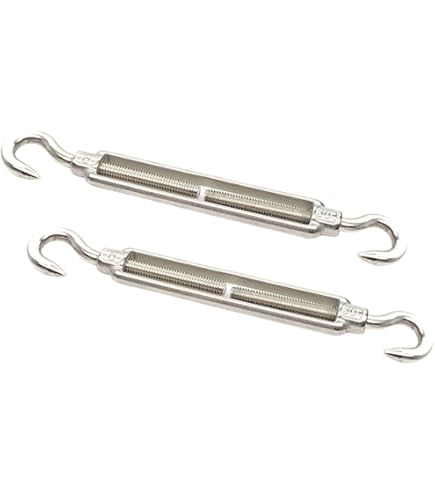 Everbilt 4-3/4 in. x 5/32 in. Zinc-Plated Turnbuckle Hook/Eye-807056