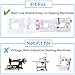 Kalevel Zipper Sewing Foot Sewing Machine Zipper Presser Foot Feet Set compatible with Low Shank Snap On Singer Brother Babylock White Juki New Home Simplicity Elna Husqvarna Bernina