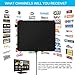 TV Antenna, Blimark HD Digital HDTV Indoor Antenna 4K 1080P 720P 50-80 Miles Range with Detachable Amplifier Signal Booster and 10ft Coax Cable HDTV Antenna Free For All TV