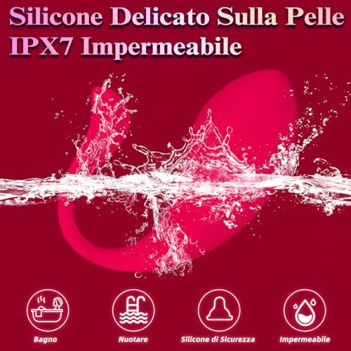Vibrador Mando Distancia Vibradorador Mujer Juguetes Eróticos Para Pareja Vibradores Juguetes Sexuales Consoladores.. para Mujer con Vibración Vibradorador Clítoris 9 Modo Sex Toys (Rojo)