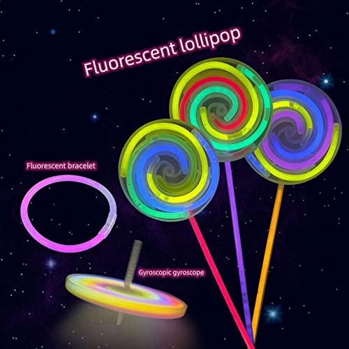 Glow Stick Glow Sticks Light Sticks Spinning Lollipop Wand Fluorescent