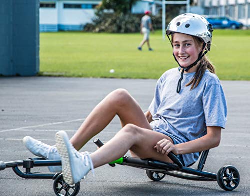 EzyRoller Classic - Orange - Ride On for Children Ages 4+ Years Old - New Twist on Scooter - Kids Move Using Right-Left Leg Movements to Push Foot Bar - Fun Play and Exercise for Boys and Girls