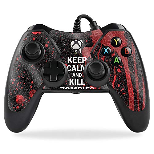 MightySkins Glossy Glitter Skin for PowerA Xbox One Elite Controller - Kill Zom…