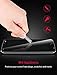 3-Pack Motorola Moto z2 Force Tempered Glass Screen Protector, MEBUYZ Full Coverage Anti-Fingerprint Bubble-Free Shatterproof Screen Protector Film, Lifetime Replacement Warranty, Black