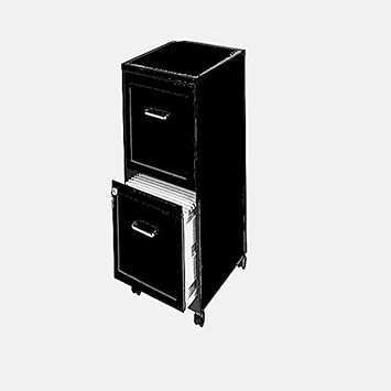 Amazon Com Rolling File Cabinet With Lock Safe Hanging File