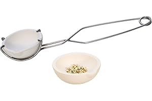 EURO TOOL Whip, Wire Handled Instrument for Pouring, Small with 2 Crucibles | CAS-250.10