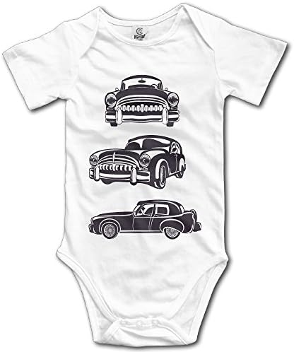 XuYongfei Baby Cool Car Cotton Infant Onesie Newborn Clothes