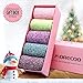 MORECOO Womens Socks Winter - Christmas Gifts & Stocking Stuffers for Women - Thick Wool Soft Warm Cozy Crew Socks for Women