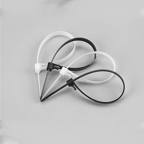 Amazon Co Jp Chunyu 結束バンド リピート タイプ 繰返し使える ロック解除 タイプ タイラップ 結束バンド インシュロック 5 0mm 0本セット ナイロン 製 リピートタイ ブラック ホワイト Diy 工具 ガーデン