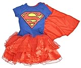 Girls Superhero Batgirl Supergirl Ninja Turtles Caped Tutu Costume Dress