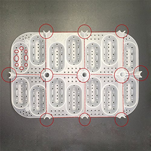 Reptiles Lizard Eggs Incubator Tray Eggs 14 Grids Hatcher Box Gecko Snake Bird Amphibians Hatching Case Breeding Tools Box - Thumbnail 3