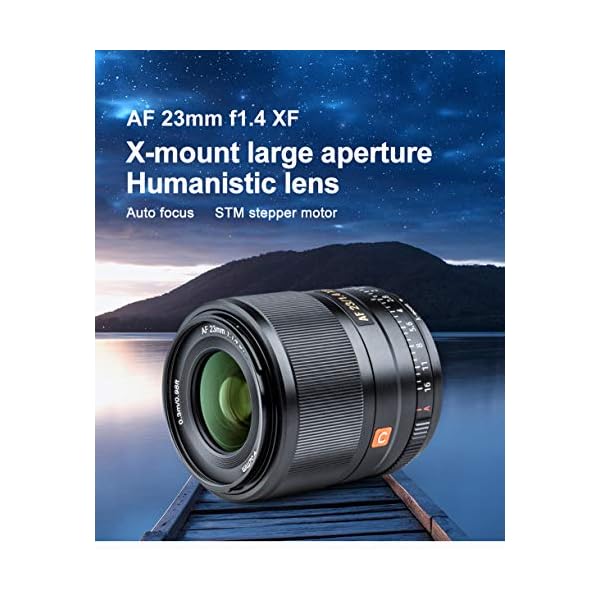 VILTROX 23mm f1.4 XF Objektiv Autofokus APS-C Compact Prime Objektiv für Fuji X Mount Kamera X-T3 X-H1 X20 T30 X-T20 X-T100 X-Pro2 X-Pro3 schwarz – Bild 5