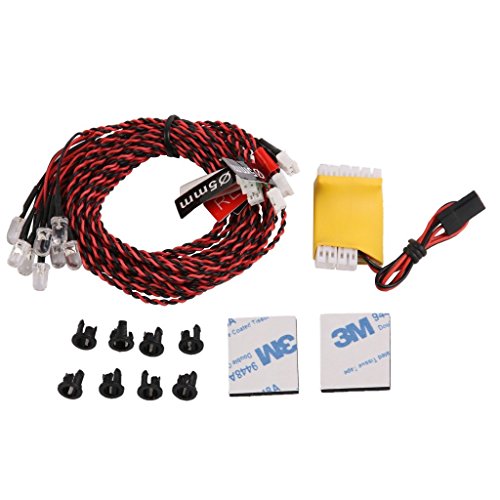 thumbnail image 2 of Universal Smart LED Light Kit For RC Trucks & Truggies – 1:10 Scale, Flashing Effect 2 of 6