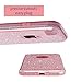 MILPROX Bling Glitter Pretty Sparkle 3 Layer Hybrid Anti-Slick/Protective/Soft Slim TPU Case Compatible with iPhone 6s Plus / 6 Plus