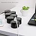 FlePow flexible power strip with usb 5-Outlet Home/Office Rotating Surge Protector Power Strip with Dual USB Charging Ports (5V, 2.1A), 3.8ft Cord quirky power strip