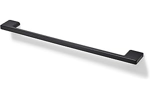 TUNNY 5 Pack Classic Cabinet Handles-7.5"/192mm Screw Spacing Matte Black Furniture Hardware Handles for Kitchen Cabinets Bedroom Cabinet Pull