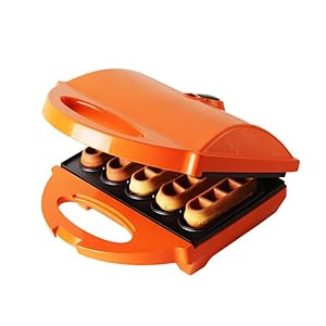 Waffle maker, Muffin machine Oval waffle Household Double-sided heating Nonstick plates Mini Waffle irons-A 22.5x20x10cm(9x8x4inch)