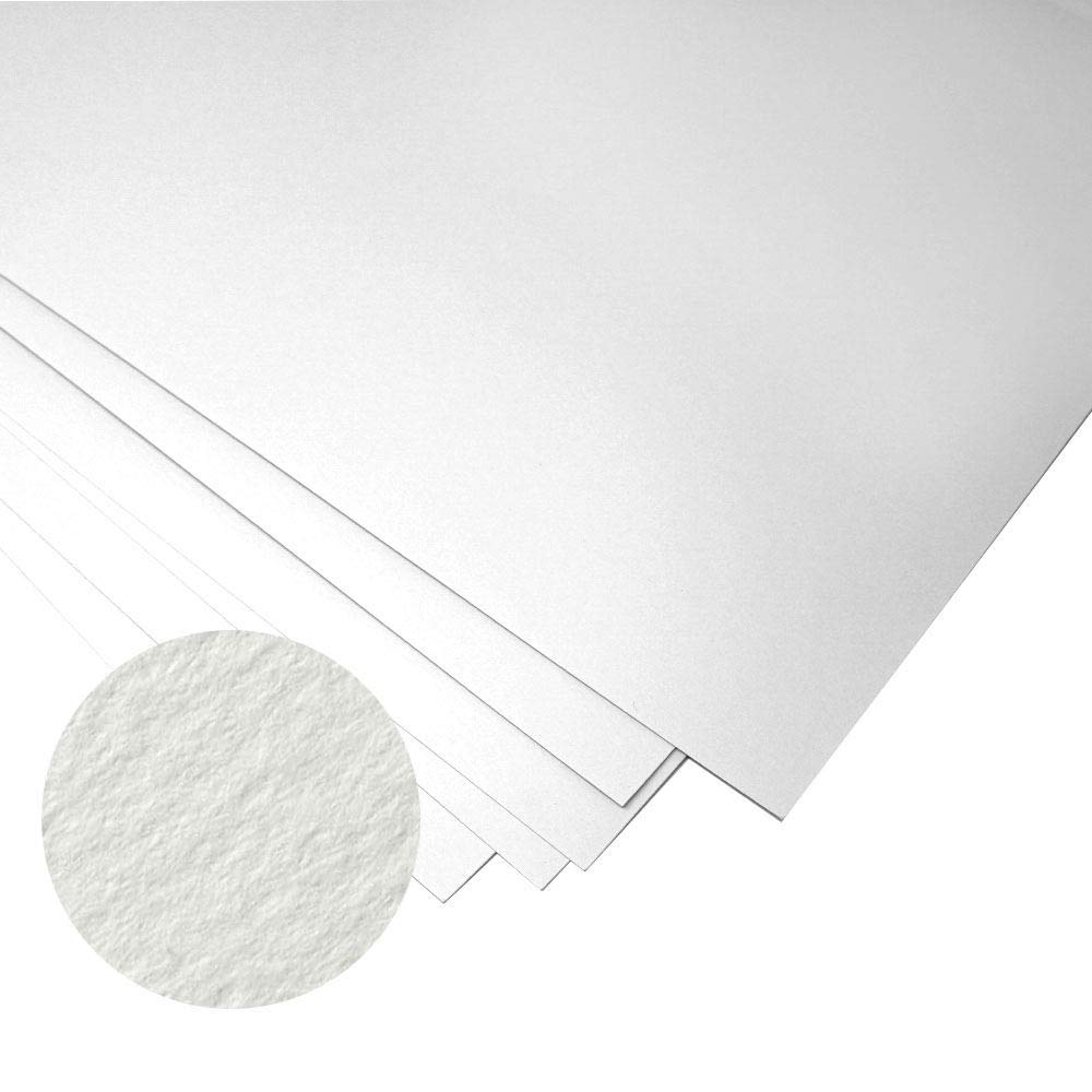 Fabriano Unica - Art Paper - 50% Cotton - Ideal for Printmaking - 50 x 70cm 250gsm 10 Sheets - White