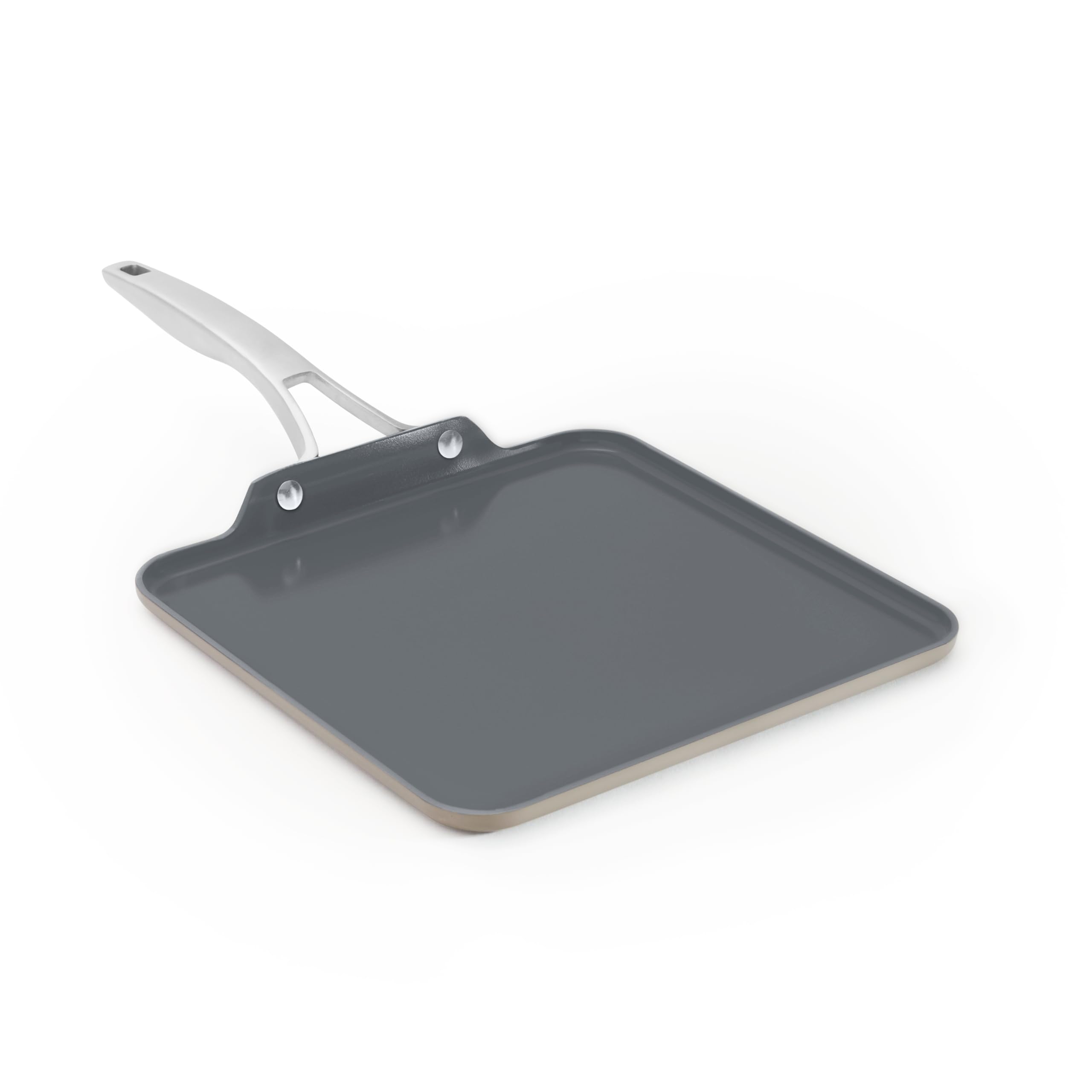 Photo 1 of Calphalon® Premier Ceramic Nonstick 11" Square Griddle, Mushroom Grey