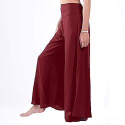 LOFBAZ Women's Wide Leg Palazzo Pants Yoga Lounge