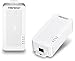 TRENDnet Powerline 200 AV PoE+ Adapter Kit, Output Port Supports PoE, 15.4W, 30W Devices, Includes Two TPL-331EP Adapters, Twin Pack, TPL-331EP2K