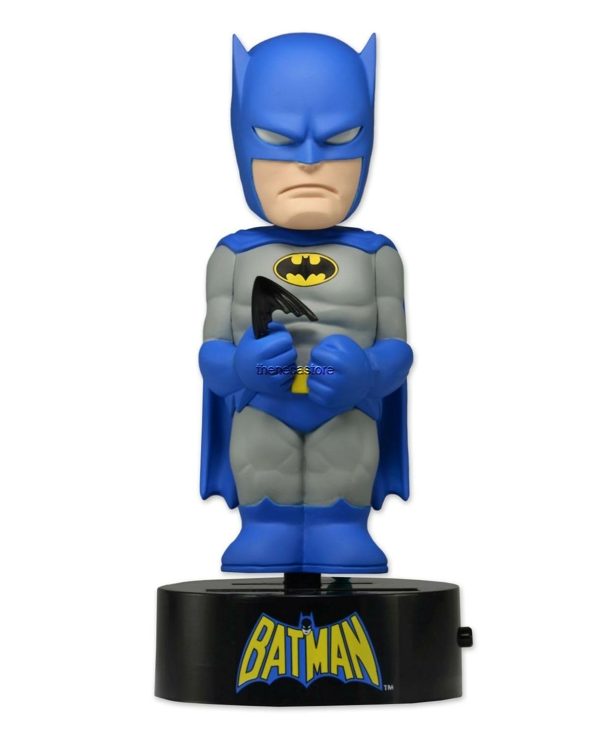 NECA NECA61454 15 cm DC Comics Batman Solar Powered Body Knocker Bobble Head Figure