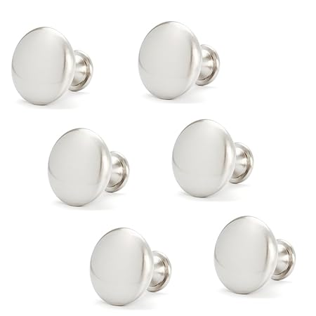 Home Improvement 25 Pack Rok Hardware Solid Heavy Brushed Nickel