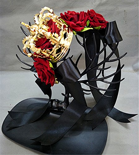 Halloween Gothic Rose Ribbon Bow knot Headband Party Day of the Dead Fancy Dress Crown Headpiece Accessories Steampunk