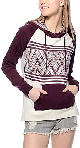 Robert Reyna Pretty Women's Color Block Hoodie Sweatershirt Long Sleeve Pullover Jacket,XXL