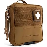 MY MEDIC Everyday Carry First Aid Kit - Emergency Survival Essentials, Medical Supplies & Accessories Bag for Travel Car, Home, Boat, Camper or Backpack - Coyote