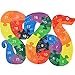 DD Wooden Jigsaw Puzzles Winding Snake Toys Letter & Numbers Puzzles Educational Toys For Toddlers Children