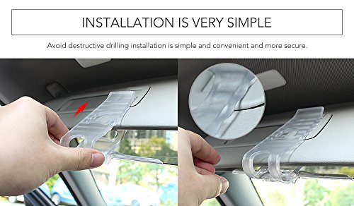 image for 9 MOON Sun Visor for Car Windshield, Car Anti-Glare Tinted Windshield 