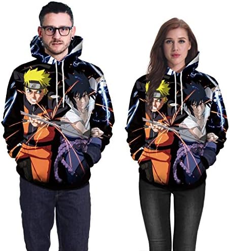 Viscustom Funny The Anime Character Naruto Naruto is complemented a 3D Digital Print Hoodie