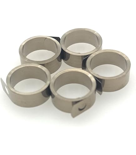 SUS301 Constant Force Spring,Load 0.66 Lbs,ID 0.297",OD 0.413",Material