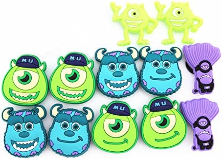 12pc Shoe Charms for Croc & Bracelet Wristband Kids Party Birthday Gifts #004