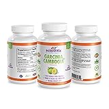 100% Pure Garcinia Cambogia 1600mg + Potassium Booster Powerful Appetite Suppressant, Natural Weight Loss Supplement, Premium Extracts and FREE of GMO, Gluten, Dairy, Soy, Wheat, (90)