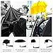 Lejorain Large Compact Golf Umbrella - 54inch Oversized Auto Open Close Folding Golf Umbrella Travel 210T Dupont Teflon Coated Vented Windproof Double Canopy