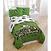 John Deere 5pc Full Comforter and Sheet Set Bedding Collection, Green Tractor Big Tires