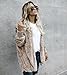 Womens Faux Fur Coat,Todaies Women Long Sleeve Coat Slim Winter Parka Outwear Coats 2017 (XL, Khaki)