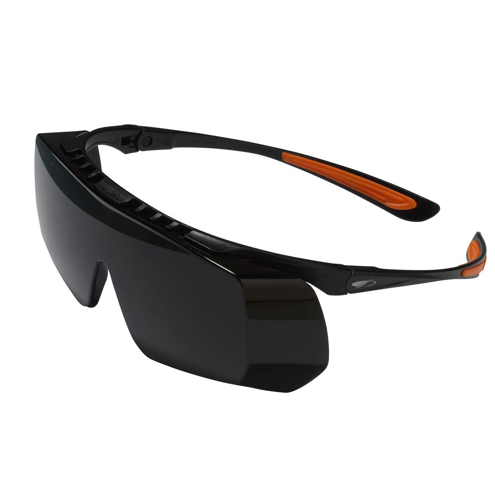JSP Coverlite Premium Lighweight Safety Over Spectacle Welding Shade 5 Fits Over Prescription Eyewear Optical Class 1 Lens (1COV23W5)