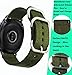 Olytop Compatible VivoActive 3 Bands & Galaxy Watch Active 2 44mm 40mm Band/Galaxy Watch 42mm Bands, 20mm Band Soft Replacement Wristband Bracelet for Forerunner 645/245 Smartwatch - Army Green