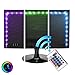 Mutiwin Bias Lighting for TV with Color - Medium (78 in.) - USB-Powered RGB LED Strip with Remote Control, 16 Colors, Dimmer - Adhesive Light Rope for HDTV, Desktop Monitors