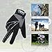 Mersuii Cycling Gloves, Full Finger Touch Screen Mountain Biking Gloves, Anti-Skid Thick Palm Pad Cold Weather Bike Gloves for Men and Women