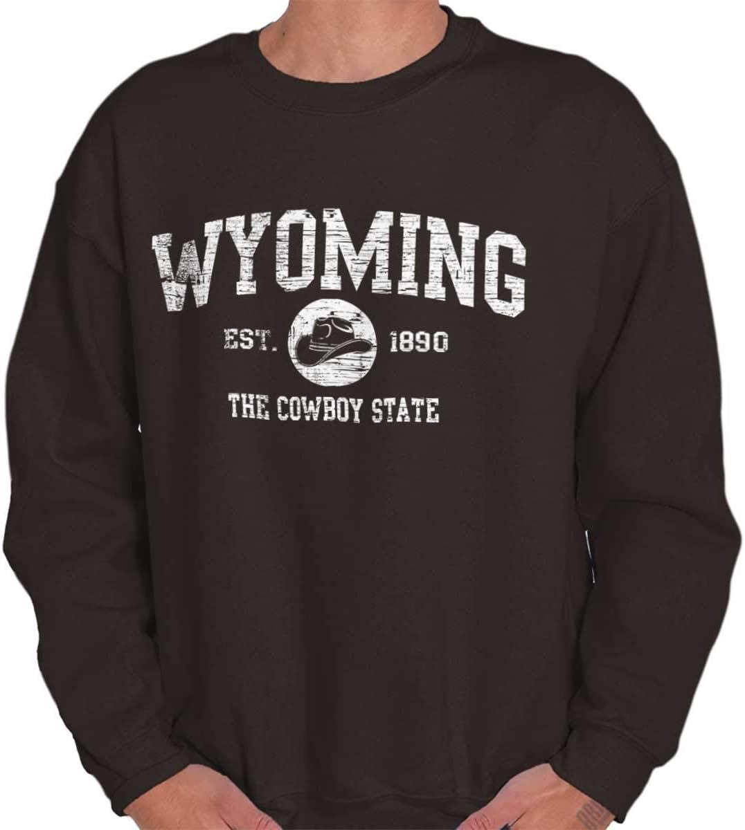 Vintage Wyoming Country Western WY Cowboy Crewneck Sweatshirt