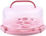 Ohuhu Cake Carrier, BPA-Free Cake Holder Storage