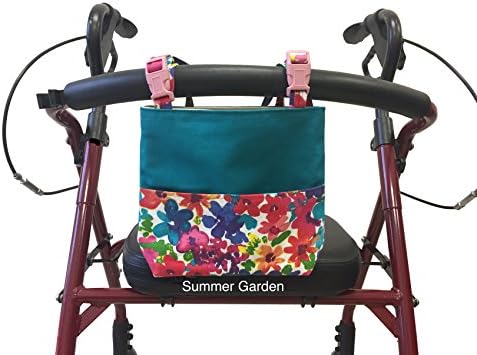 Granny Jo Products Cambridge Collection - Walker Bag - Scooter Bag (Petals)