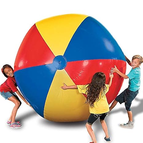 Súper Gran Gigante Pelota de Playa Inflable Playa Jugar Deporte ...